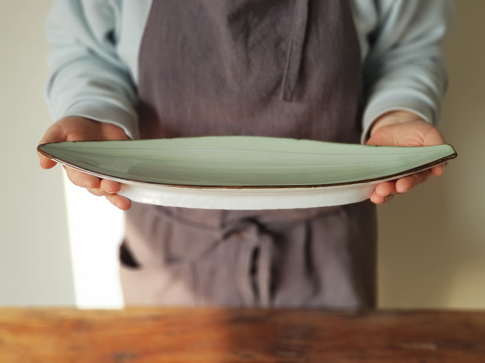 Long Leaf Serving Dish