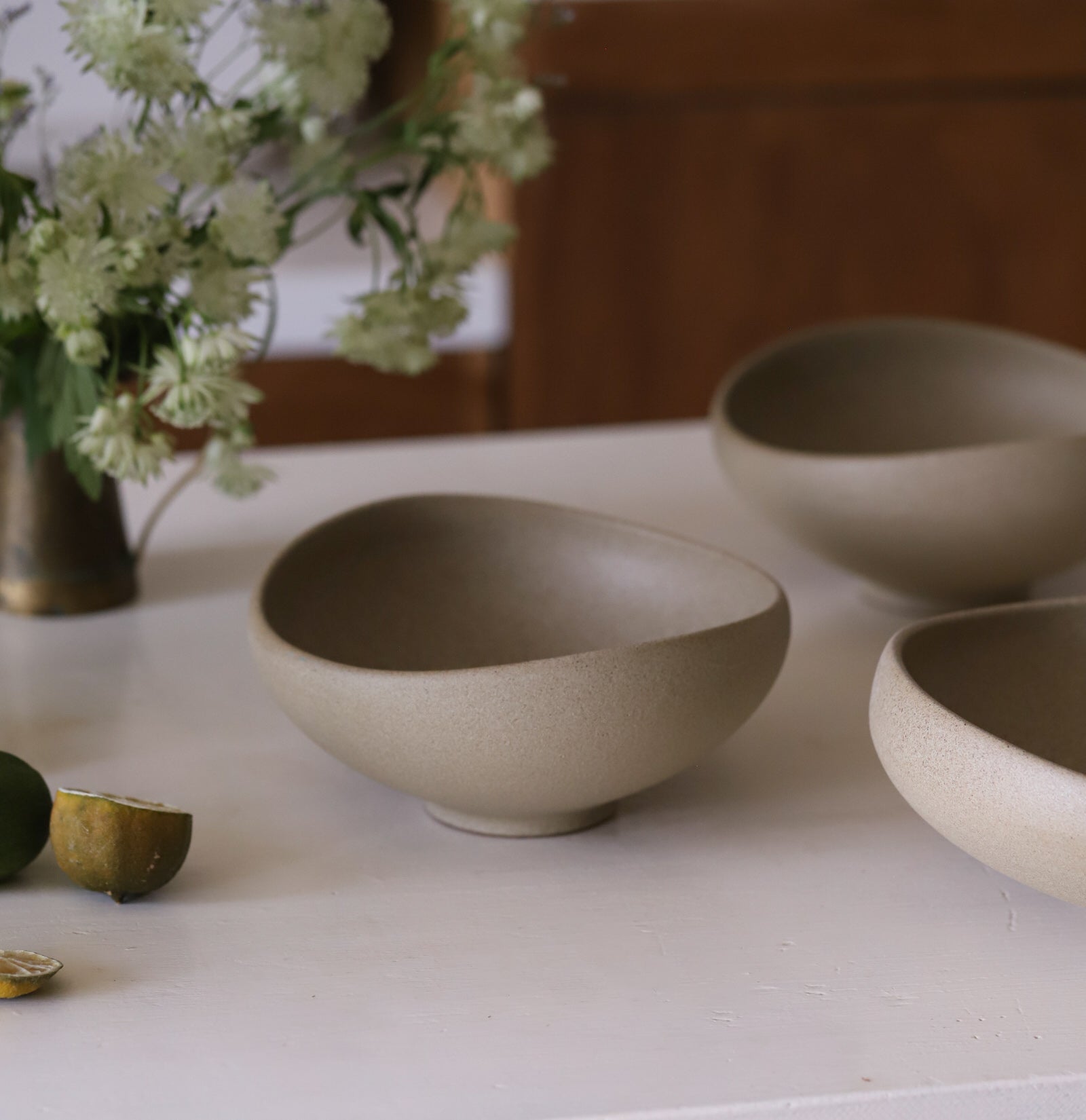 Cutting Bowl - Honey Brown