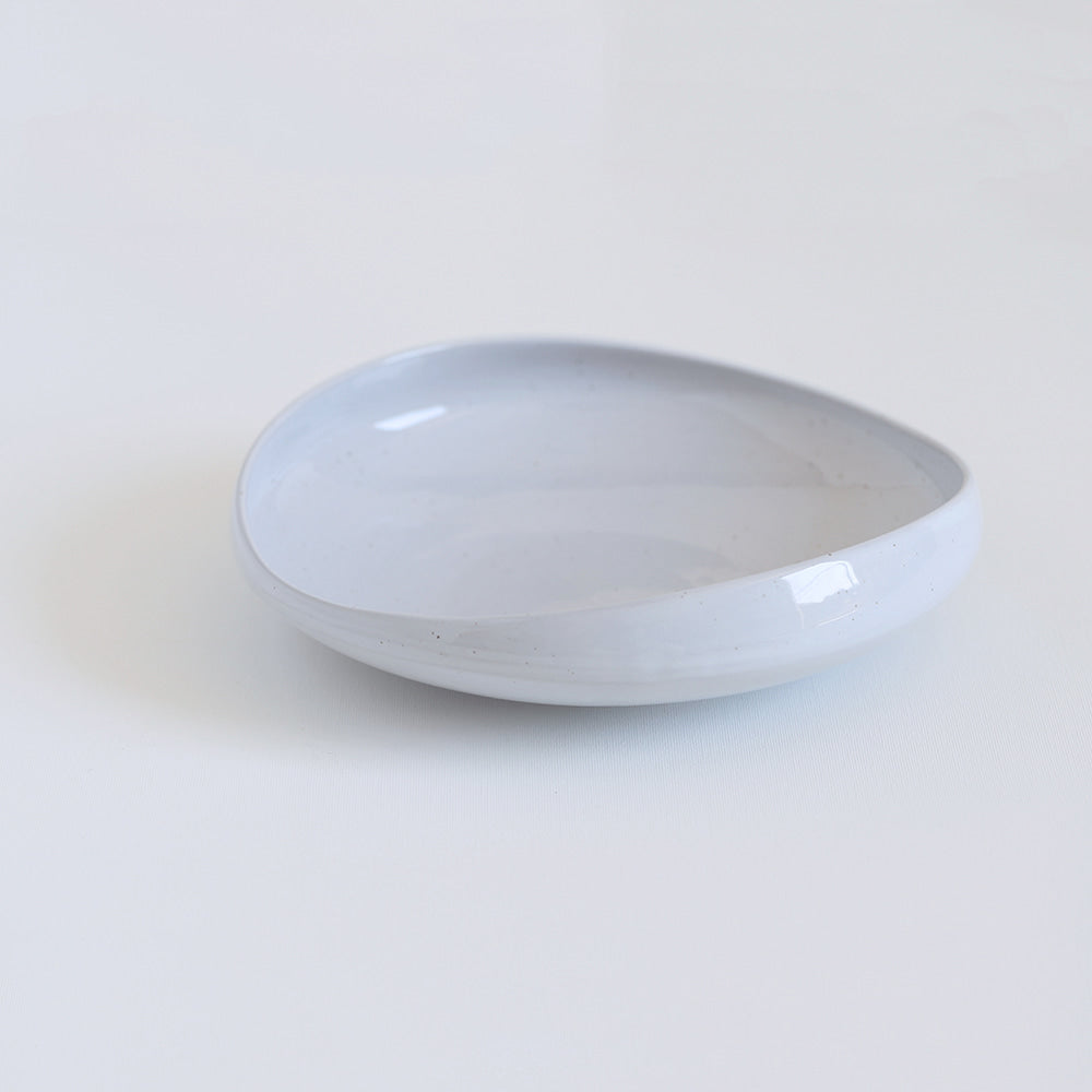 Cutting Plate - White Ceramic