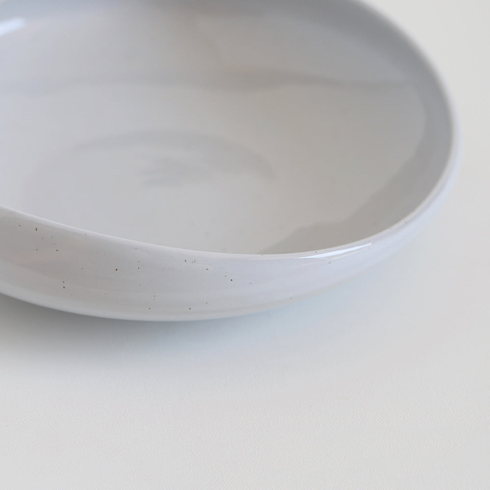 Cutting Plate - White Ceramic