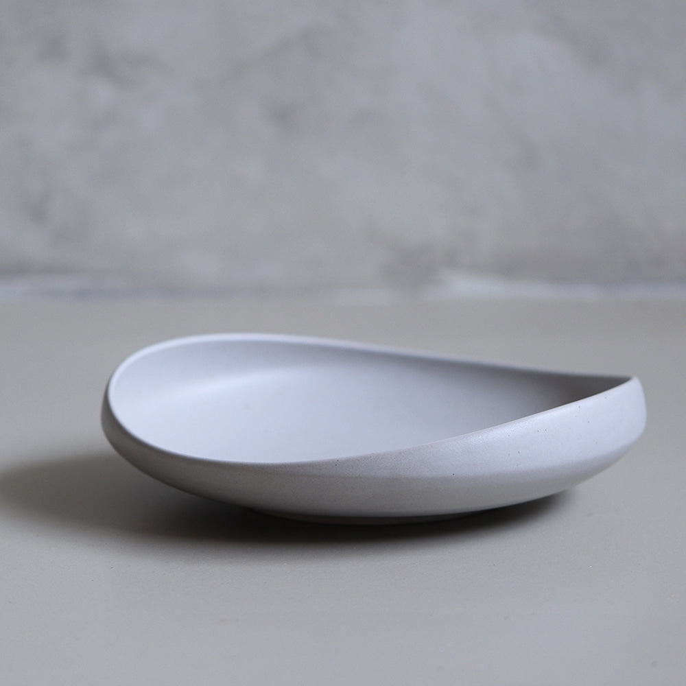 Cutting Plate - White Ceramic