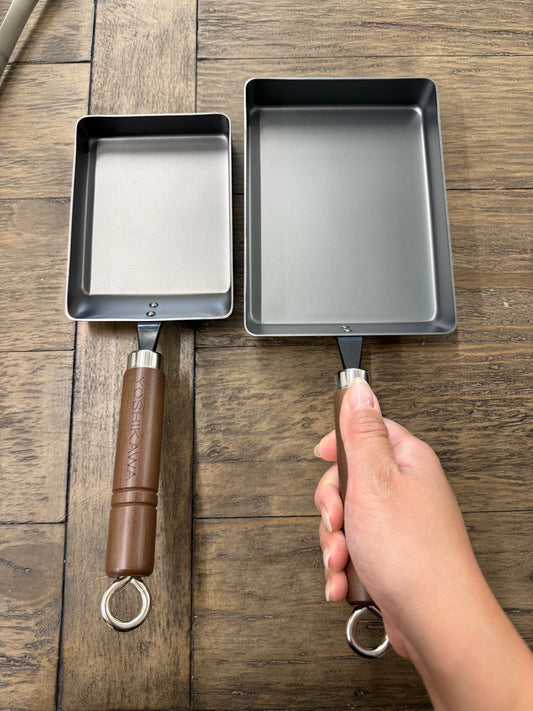 Black Carbon Steel Egg pan