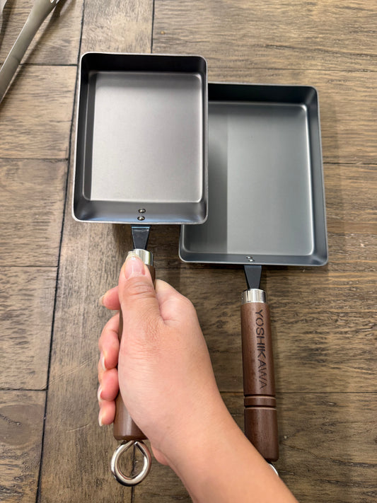Black Carbon Steel Egg pan